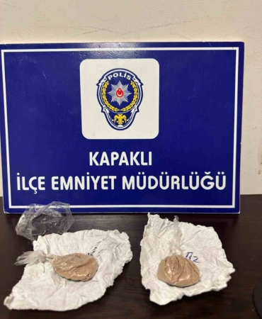 İstanbul’dan Kapaklı’ya uyuşturucu getiren şahıslar yakalandı