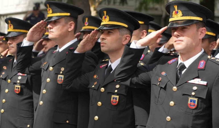 Jandarma teşkilatının kuruluşunun 185. yıl dönümü Bursa’da kutlandı