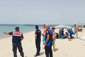 Jandarmadan tatilcilere boğulma uyarısı