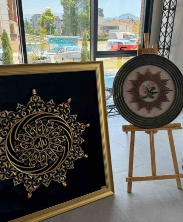 Kadınların filografi sanatı görücüye çıktı