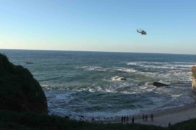 Kandıra’da denizde kaybolan genci arama çalışması sürüyor