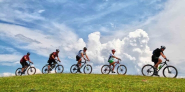 Karadeniz’in mavisi ve cennet tabiatın içinde pedal çevirecekler