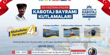 Kartal Belediyesi’nden ‘Kabotaj Bayramı’nın ruhuna yakışır kutlama
