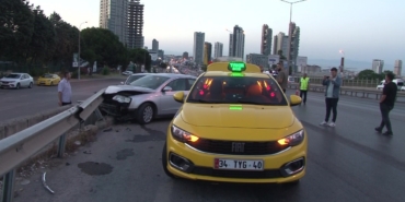 Kartal’da seyir halindeyken direksiyon başında uyuyan sürücü 2 araca çarptı: 2’si çocuk 7 yaralı
