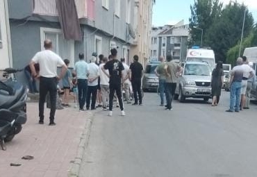 Kaza yapan nişanlısını görünce gözyaşı döktü