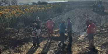 Kırklareli’nde 100 balya saman kül oldu