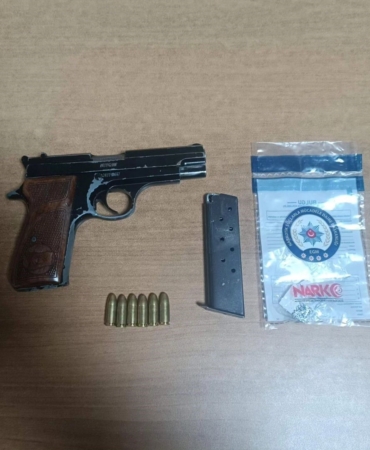 Kırklareli’nde eğlence mekanlarına denetim: Ruhsatsız tabanca ele geçirildi