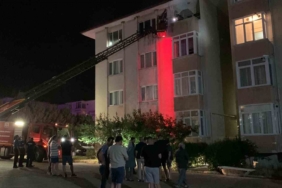 Kırklareli’nde evde çıkan yangın söndürüldü