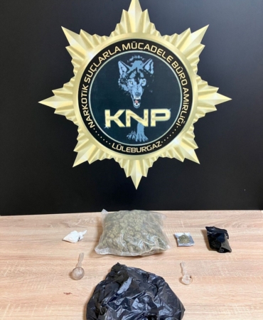 Kırklareli’nde şüphe üzerine durdurulan araçta uyuşturucu ele geçirildi