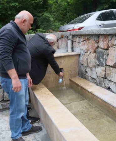 Kırsal mahallelere çeşme yapılıyor