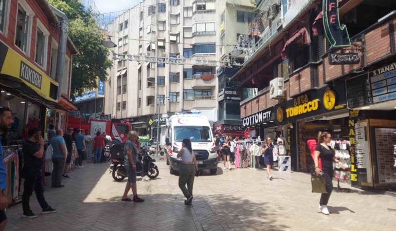 Kocaeli’de masaj salonunda korkutan yangın