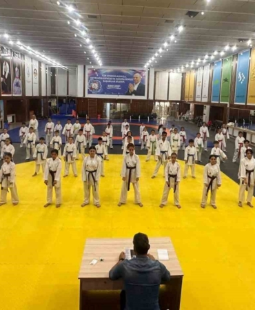 Körfez’de kuşak sınavı yapıldı