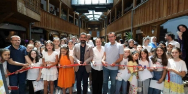 Küçük sanatçıların eserleri Kent Müzesi’nde sergileniyor