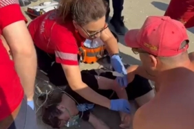 Küçükçekmece Menekşe Plajı’nda denize giren çocuk epilepsi nöbeti geçirdi