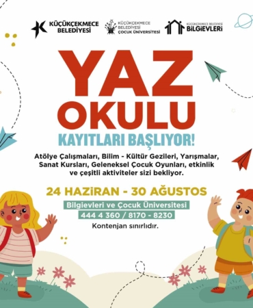 Küçükçekmece’de 10 bin öğrenci yaz okullarından faydalanacak