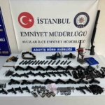 Küçükçekmece’de yasa dışı silah ticareti operasyonu: 2 gözaltı
