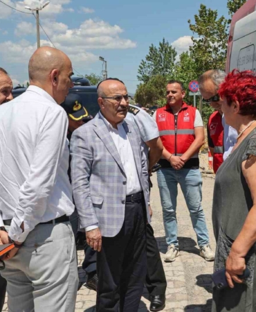 Kumsaz’da mobil göç denetimi