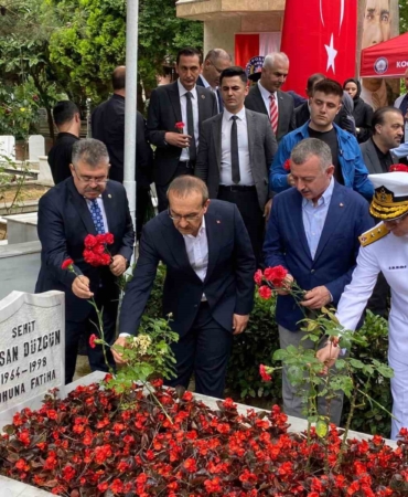 Kurban bayramı öncesi şehitler unutulmadı