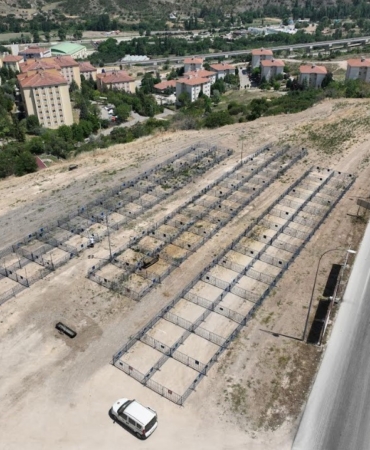 Kurban satış yeri bayrama hazır