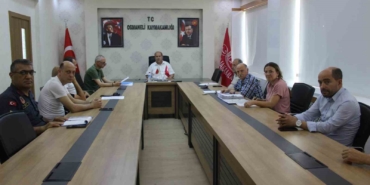 Mevsimlik tarım işçileri ile ilgili alınacak tedbirlere yönelik toplantı gerçekleştirildi