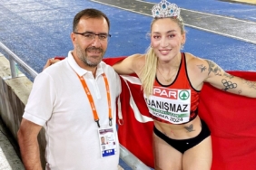 Milli atlet Tuğba Danışmaz rekor kırarak olimpiyat kotası aldı