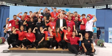 Milli halterciler, Yıldızlar ve 15 Yaş Altı Avrupa Şampiyonası’nda 61 madalya kazandı