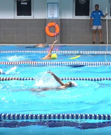 Minik Yüzücüler Gaziosmanpaşa Yüzme Şenliği’nde buluştu