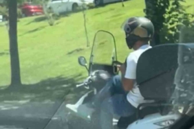 Motokuryenin rahatlığı pes dedirtti, bacak bacak üstüne atarak seyretti