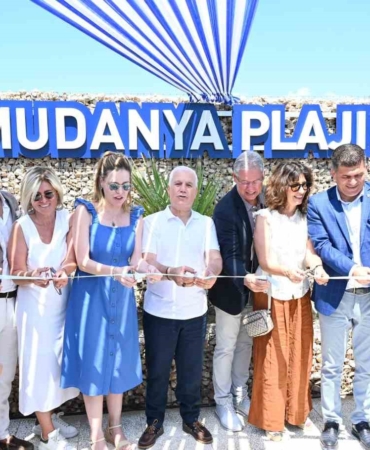 Mudanya Plajı, Büyükşehir kalitesiyle hizmete açıldı