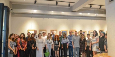 Öğrenciler yıl boyu yapılan eserleri sergide sundu