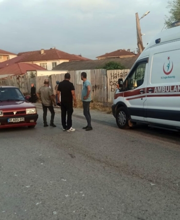 Otomobilin çarptığı 4 yaşındaki çocuk yaralandı