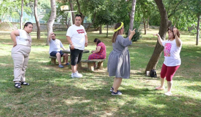 Özel çocuklara özel yaz kampı