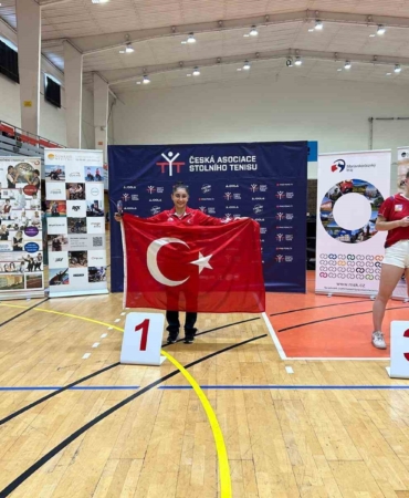 Özel sporcu Ebru Acer’den Altın Madalya!