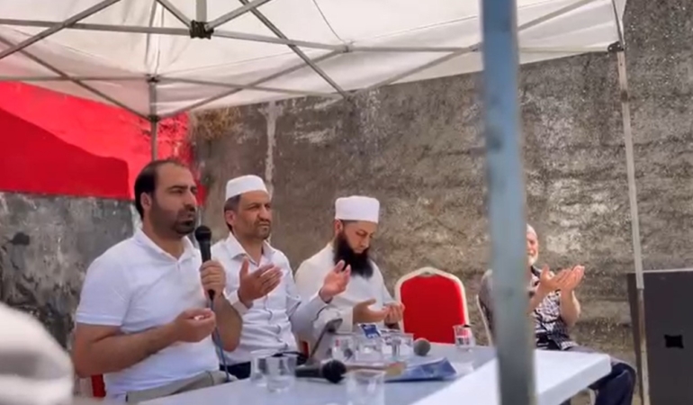 Pazaryeri’nde halk yağmur duasına çıktı