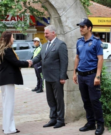 Pehlivanköy protokolü bayramlaştı