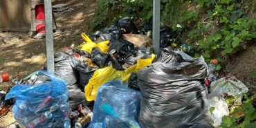 Piknikçiler Belgrad Ormanı’nı çöp yığınına çevirdi
