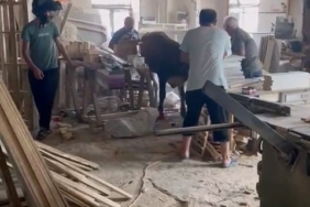 Sahibinin elinden kaçan kurbanlık, sanayiyi birbirine kattı