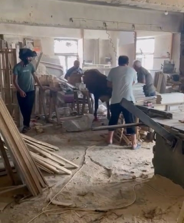 Sahibinin elinden kaçan kurbanlık, sanayiyi birbirine kattı