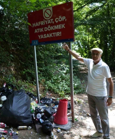Sarıyer ormanları ve sahilleri çöplüğe döndü