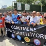 Sendikalar Ümraniye’deki öğretmene saldırıyı protesto etti