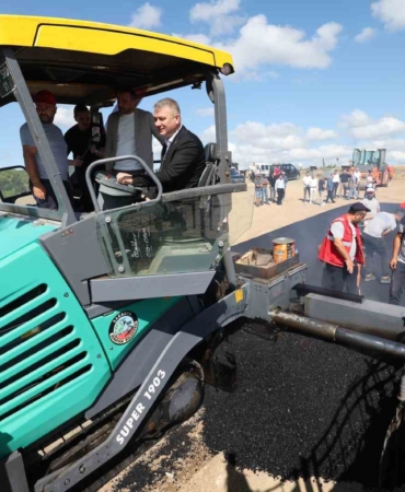 Serdivan Kırantepe yolu asfalt çalışmaları başladı