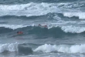 Şile’de boğulmak üzere olan kadını vatandaşlar kurtardı