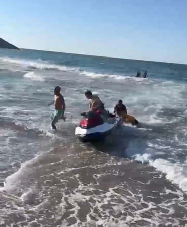 Şile’de can pazarı: Boğulma tehlikesi geçiren kişi son anda kurtarıldı