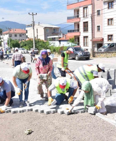 Sındırgı’da imece kültürü canlanıyor