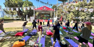 Şişli’de Uluslararası Yoga Günü düzenlenen etkinlikle kutlandı
