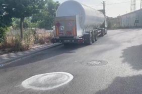 Sıvılaştırılmış doğal gaz sızıntısı ekipleri harekete geçirdi