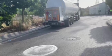 Sıvılaştırılmış doğal gaz sızıntısı ekipleri harekete geçirdi