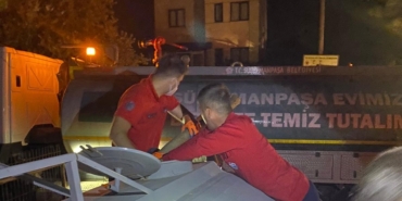 Süleymanpaşa Belediyesi’nden Çanakkale yangınlarına müdahalede destek oldu