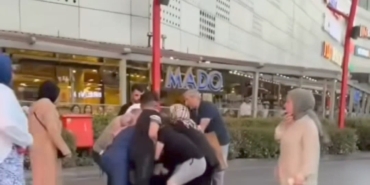 Sultanbeyli’de yumruk yumruğa kavga