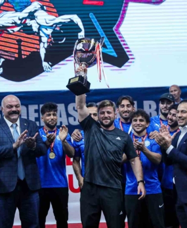 Süper Lig Serbest Güreş Final Four müsabakalarında şampiyon ASKİ